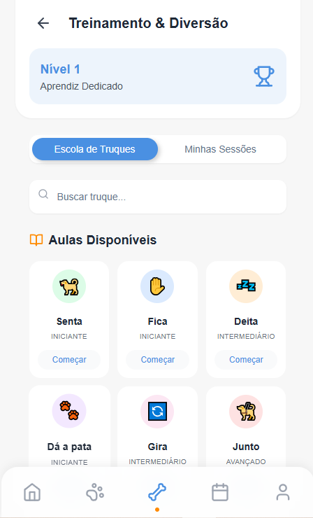Tudo o que seu pet precisa, organizado em um só lugar
